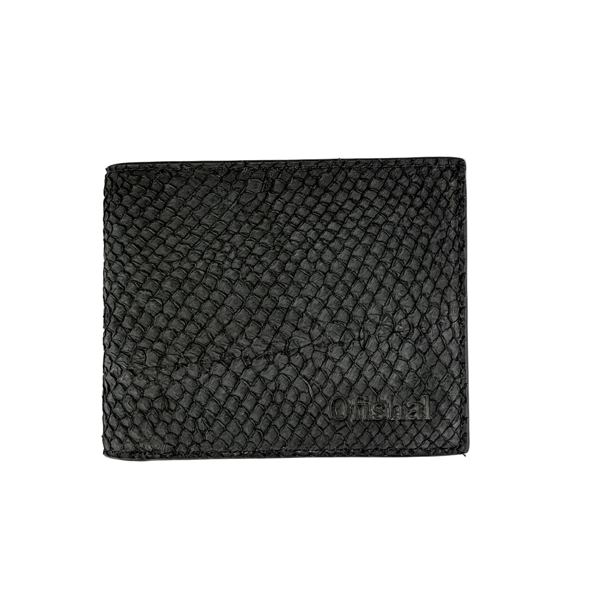 Fish Leather Bifold Wallet
