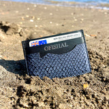 Fish Leather Card Holder Wallet