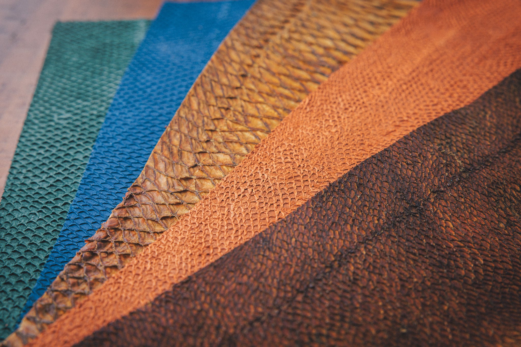 Crafted from what the fishing industry throws away.